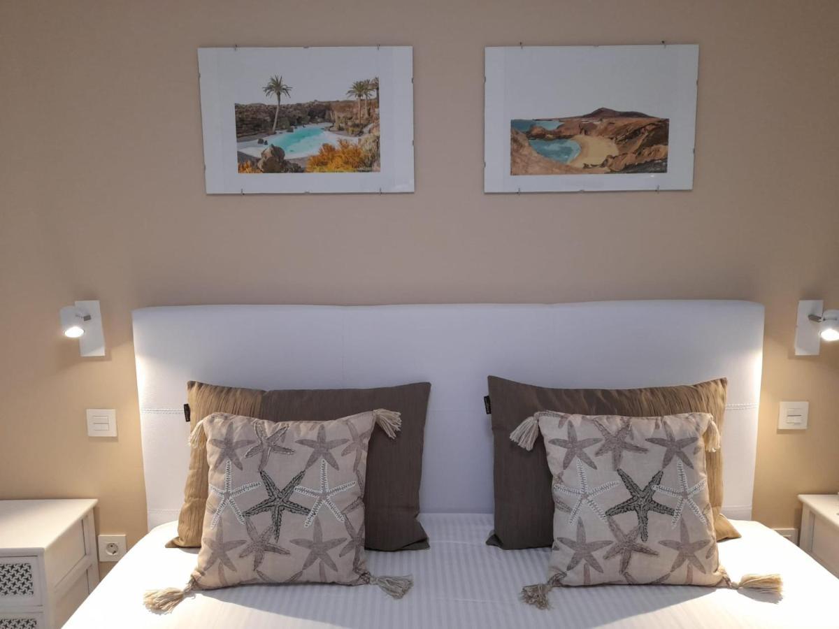 Bungalow Paseo Del Mar- Playa Roca Residence Sea Front Access - Free Ac - Wifi Costa Teguise Extérieur photo