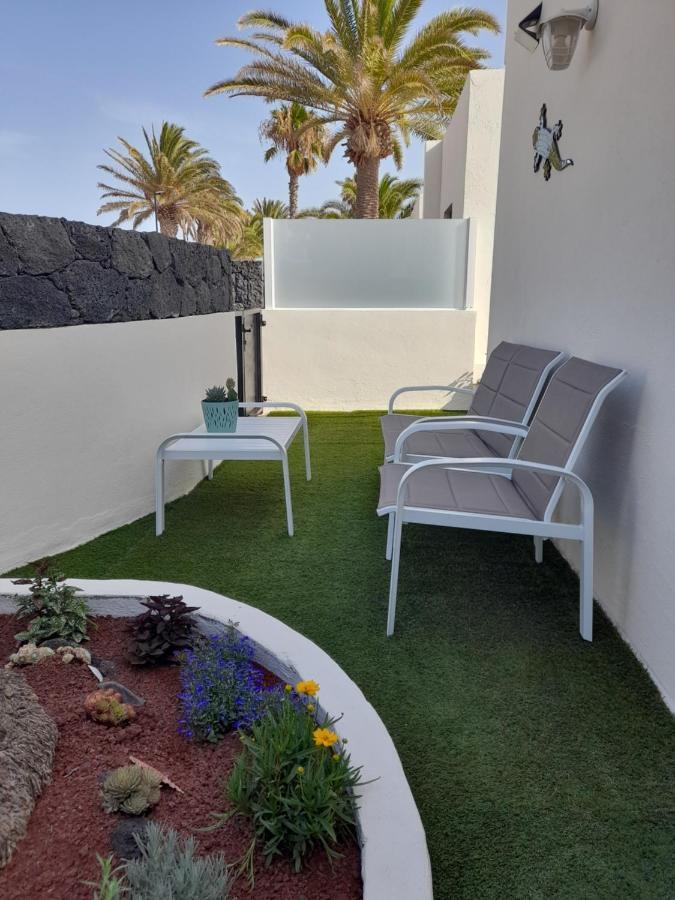 Bungalow Paseo Del Mar- Playa Roca Residence Sea Front Access - Free Ac - Wifi Costa Teguise Extérieur photo